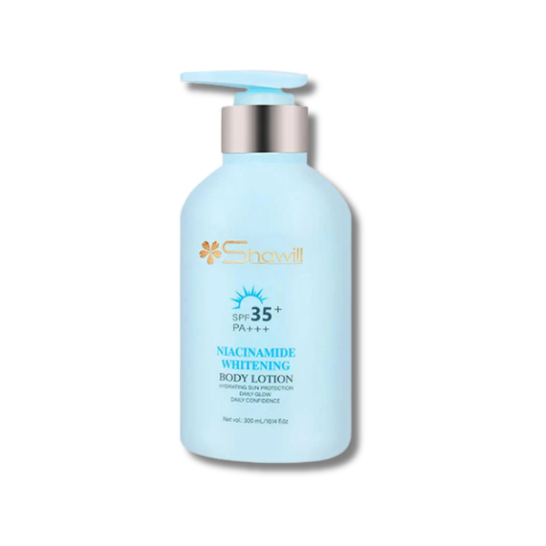 Shawill Niacinamide Whitening Body Lotion Spf35 Pa+++ -300ml Shawill Niacinamide Whitening Body Lotion Spf35 Pa+++ -300ml